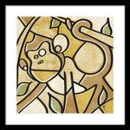 Monkey - Framed Print