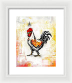 Rooster / Gallo - Framed Print