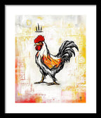 Rooster / Gallo - Framed Print