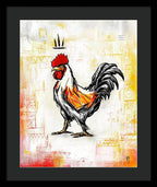 Rooster / Gallo - Framed Print