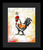 Rooster / Gallo - Framed Print