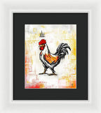 Rooster / Gallo - Framed Print