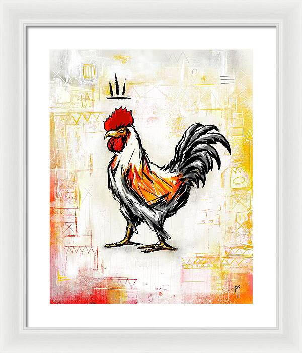 Rooster / Gallo - Framed Print