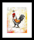 Rooster / Gallo - Framed Print