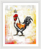 Rooster / Gallo - Framed Print