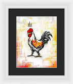 Rooster / Gallo - Framed Print