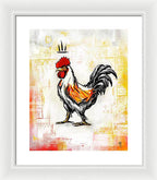 Rooster / Gallo - Framed Print