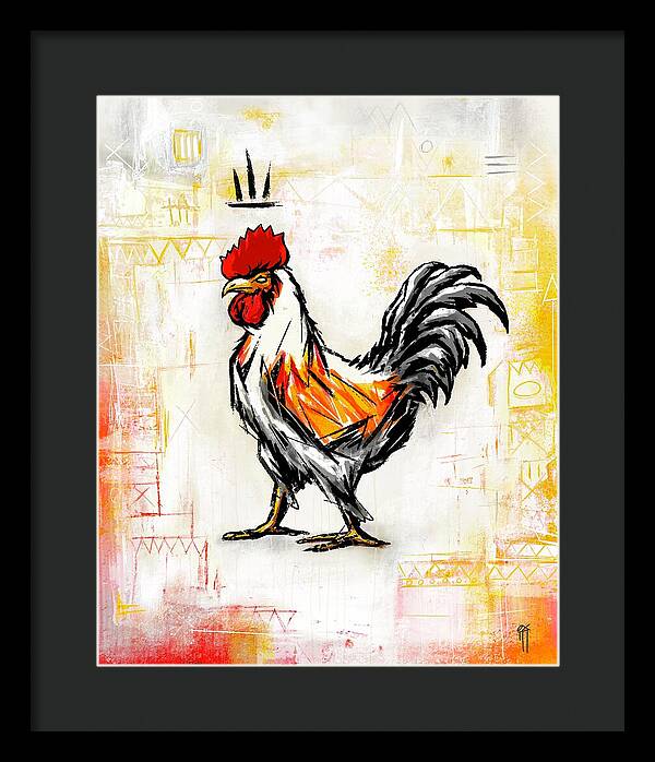 Rooster / Gallo - Framed Print