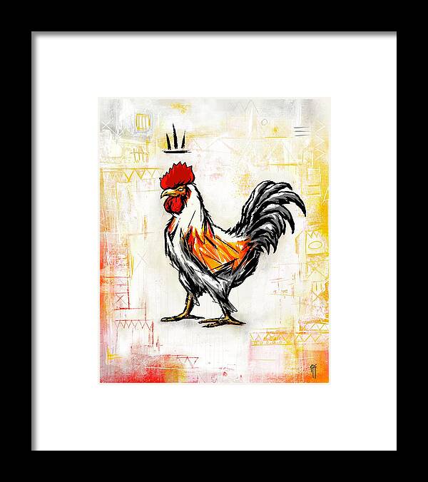 Rooster / Gallo - Framed Print