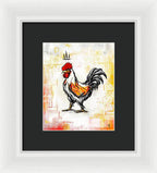 Rooster / Gallo - Framed Print