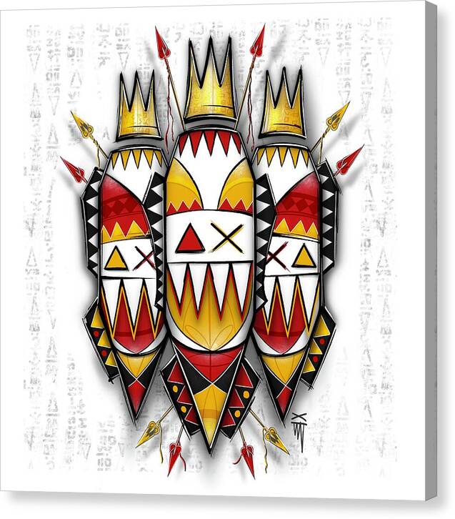 Three Kings - Color - Canvas Print