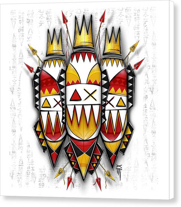Three Kings - Color - Canvas Print