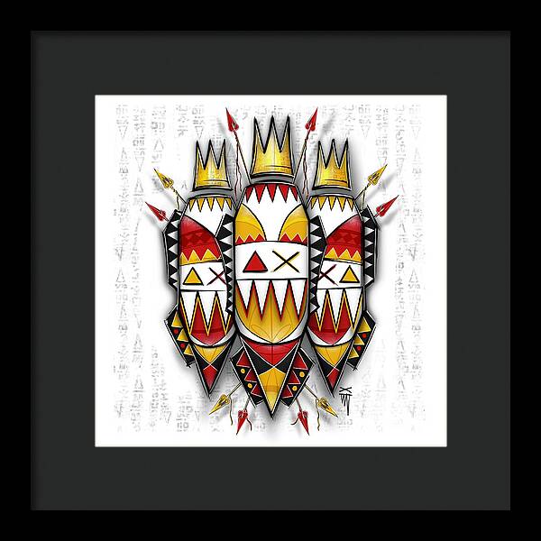 Three Kings - Color - Framed Print