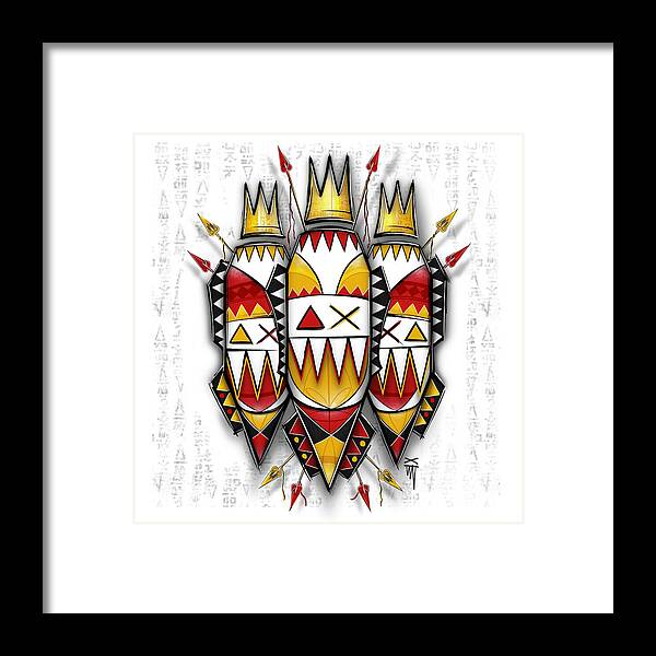 Three Kings - Color - Framed Print
