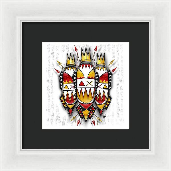 Three Kings - Color - Framed Print