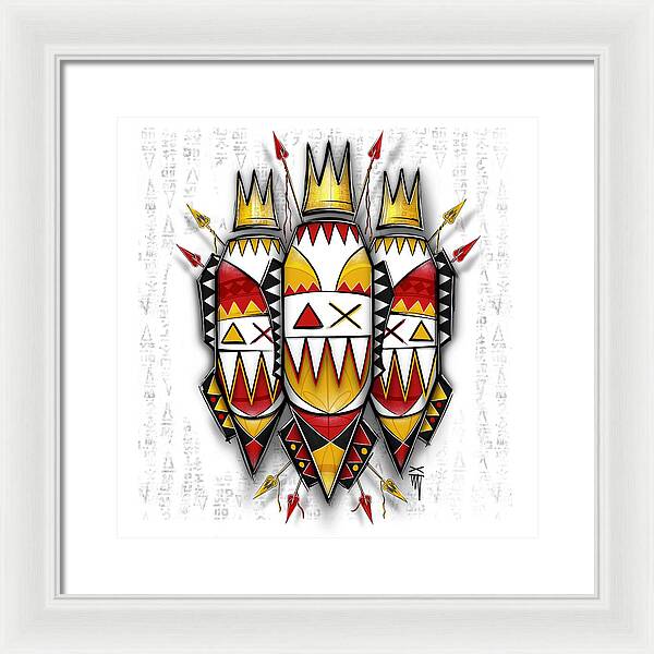 Three Kings - Color - Framed Print
