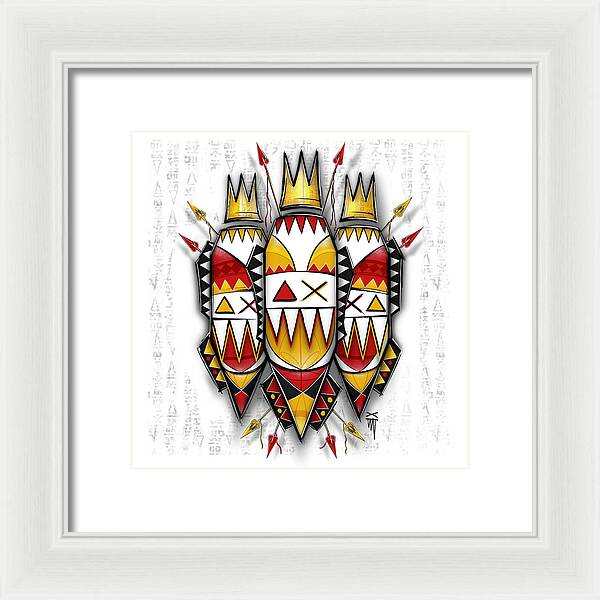 Three Kings - Color - Framed Print