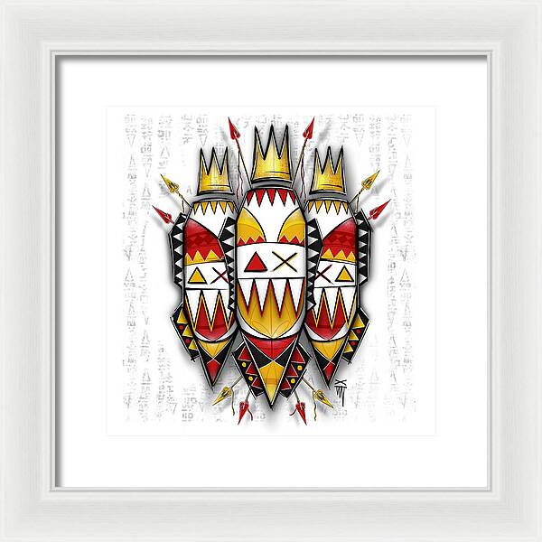Three Kings - Color - Framed Print