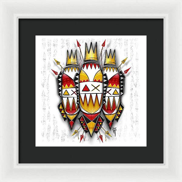 Three Kings - Color - Framed Print