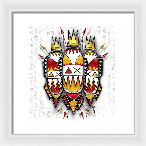 Three Kings - Color - Framed Print