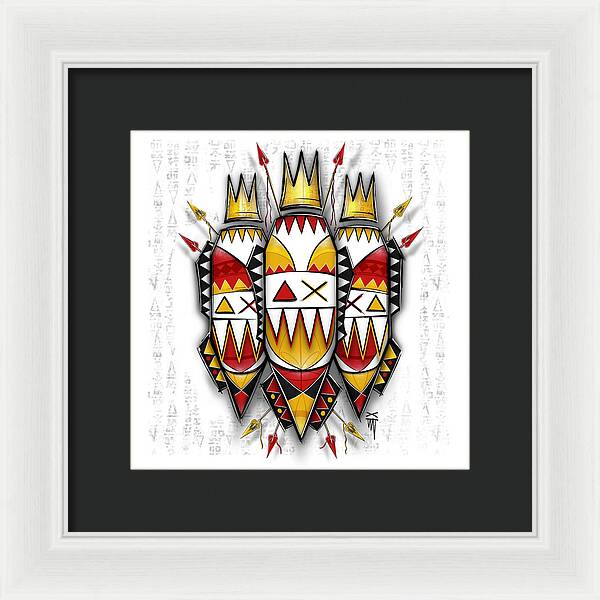 Three Kings - Color - Framed Print