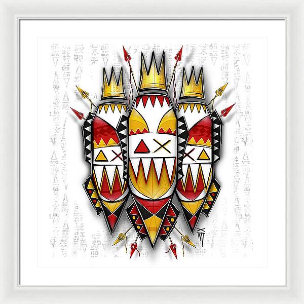 Three Kings - Color - Framed Print