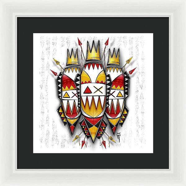 Three Kings - Color - Framed Print