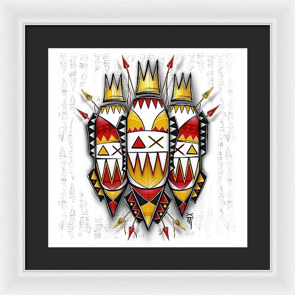 Three Kings - Color - Framed Print