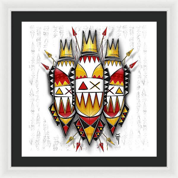 Three Kings - Color - Framed Print