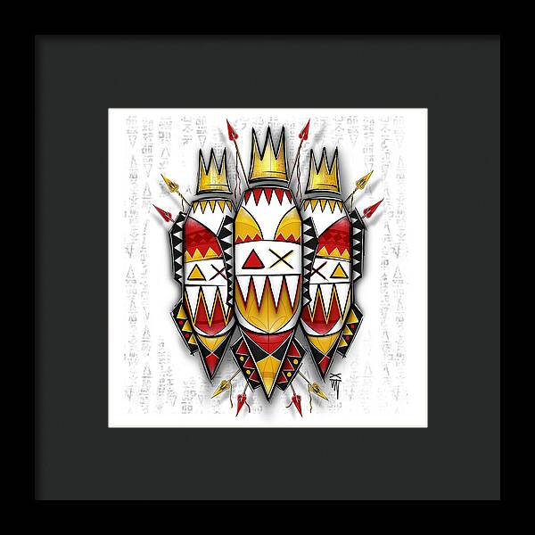 Three Kings - Color - Framed Print