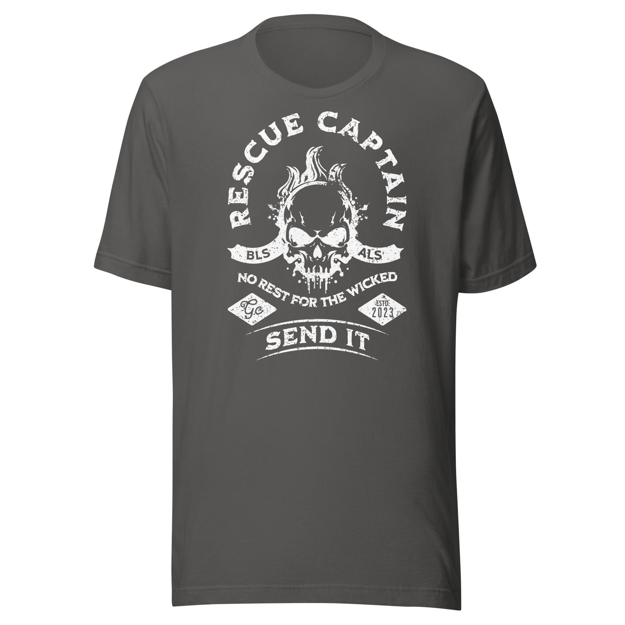 “Rescue Captain” Tee (Front)