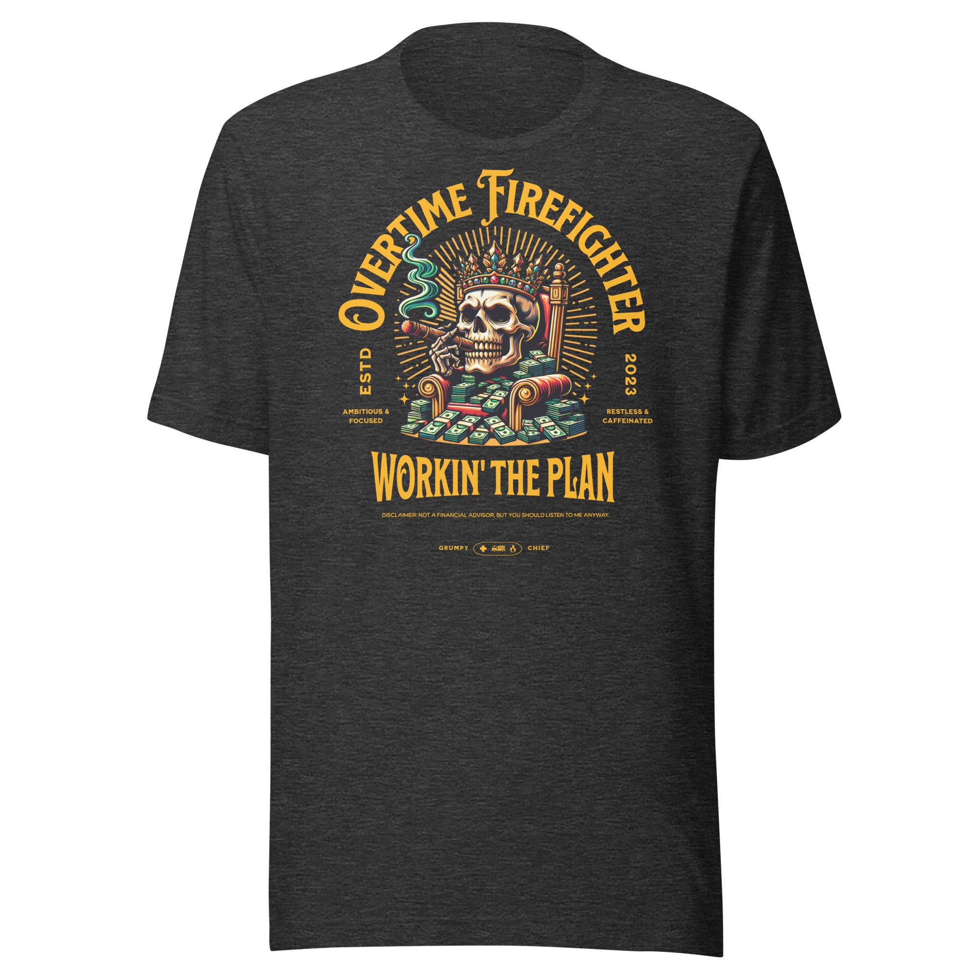 “Overtime Firefighter” Tee (Front)