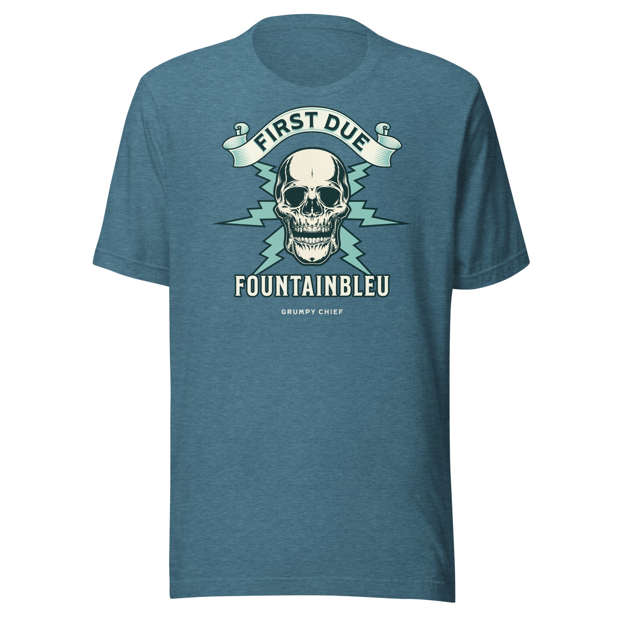 First Due Fountainbleu Tee (Front)