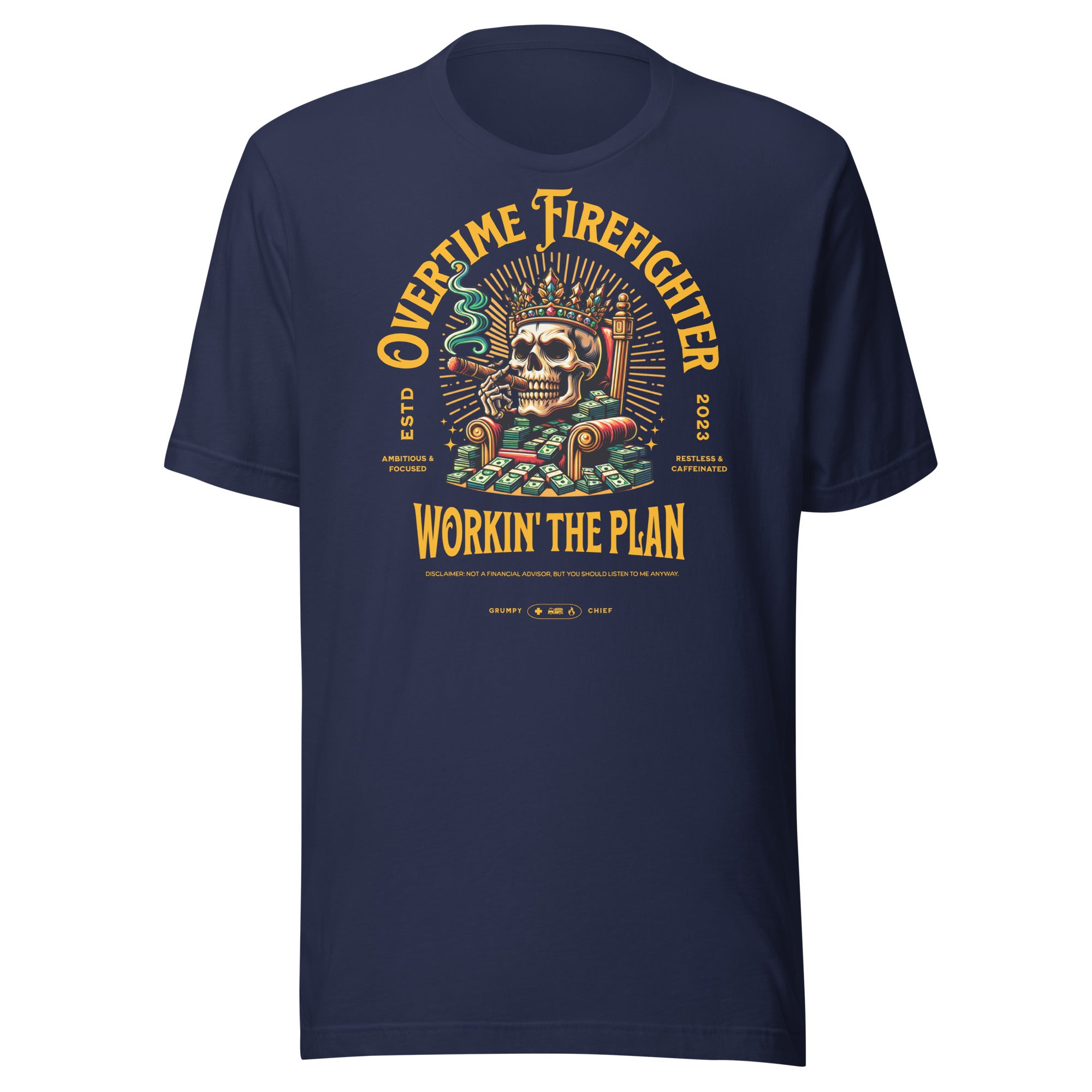 “Overtime Firefighter” Tee (Front)