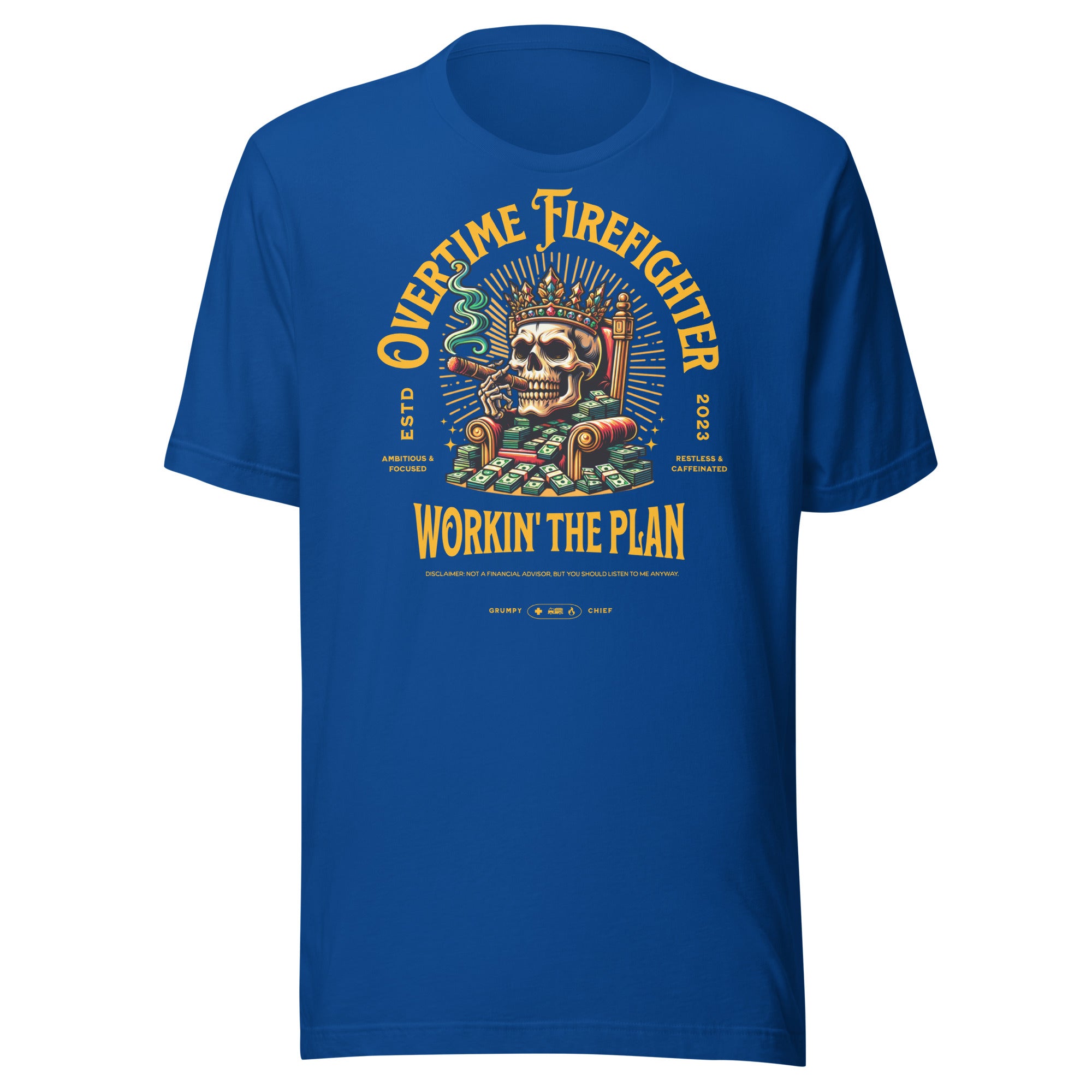 “Overtime Firefighter” Tee (Front)
