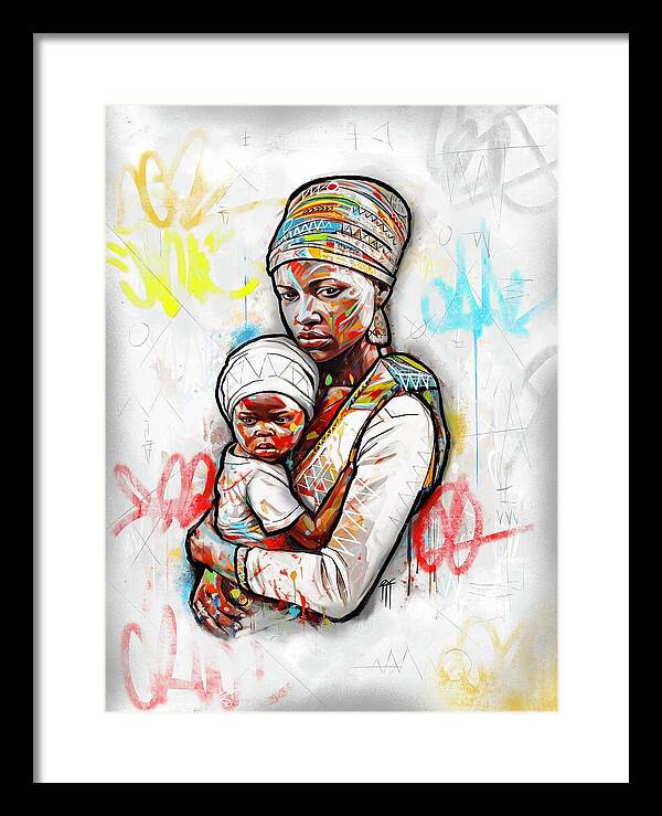 Yoruba - Framed Print