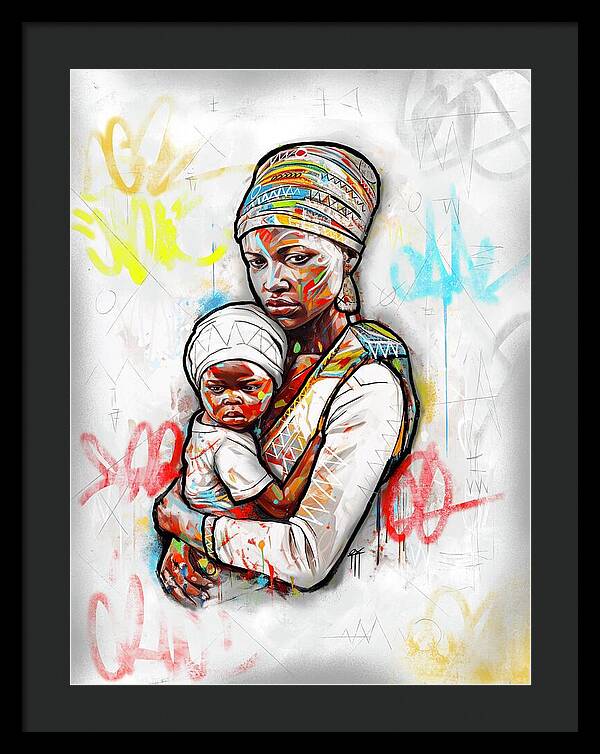 Yoruba - Framed Print