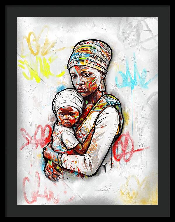 Yoruba - Framed Print