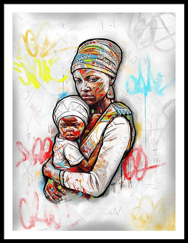 Yoruba - Framed Print