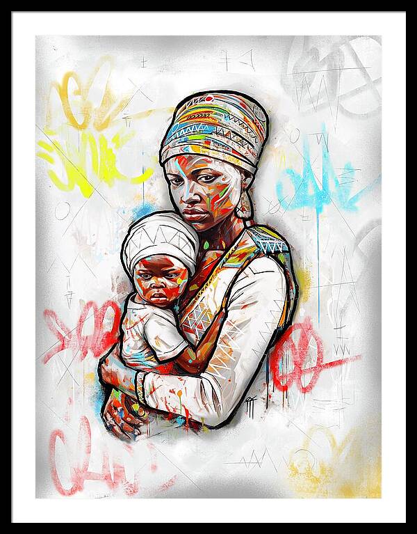 Yoruba - Framed Print