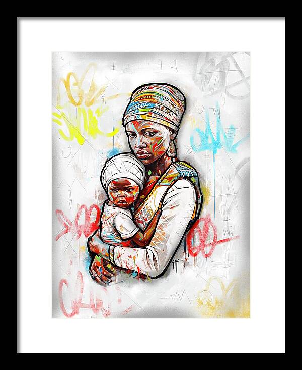 Yoruba - Framed Print