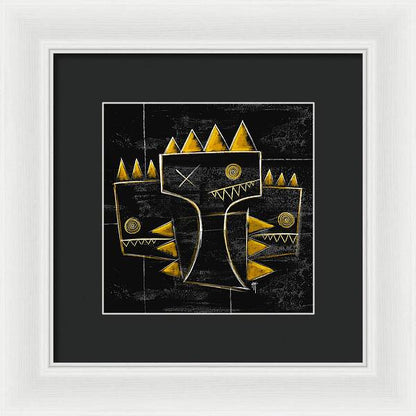 The Golden Crown - Framed Print