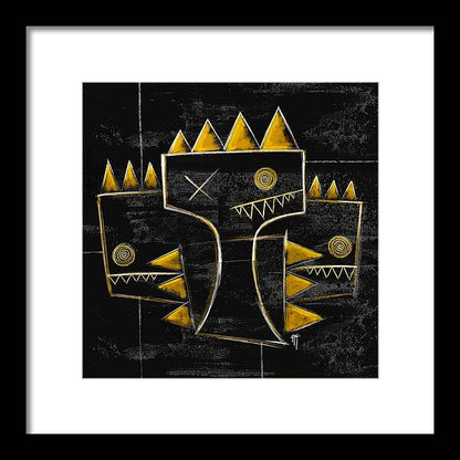 The Golden Crown - Framed Print