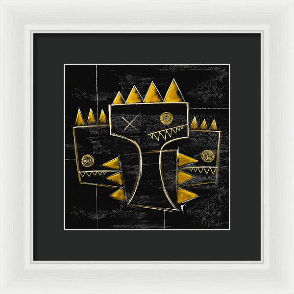 The Golden Crown - Framed Print