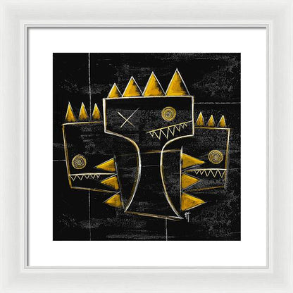 The Golden Crown - Framed Print