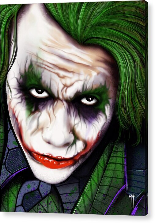 The Joker - Dark Knight Version - Acrylic Print